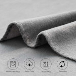 ПРОМО комплект - сиви поларени одеяла 130х160 см.  